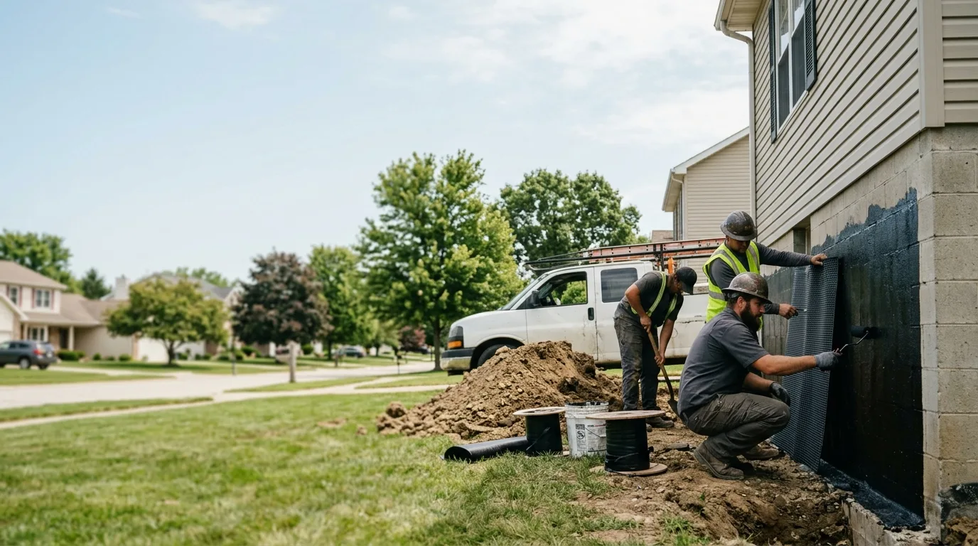 Basement Waterproofing in Herrin, IL near me